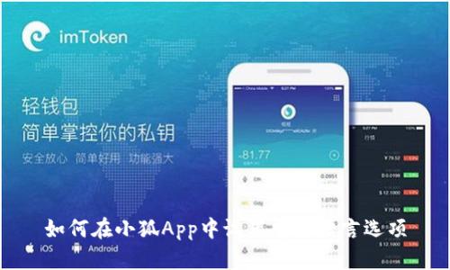 如何在小狐App中设置中文语言选项