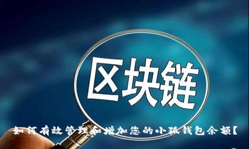 如何有效管理和增加您的小狐钱包余额？