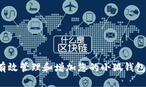 如何有效管理和增加您的小狐钱包余额？