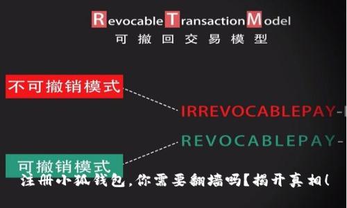 注册小狐钱包，你需要翻墙吗？揭开真相！