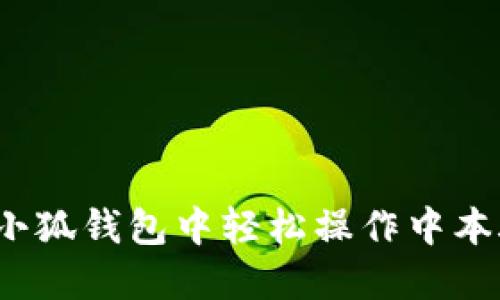如何在小狐钱包中轻松操作中本聪代币？