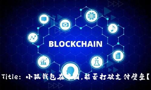 Title: 小狐钱包在中国，能否打破支付壁垒？
