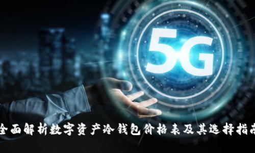 全面解析数字资产冷钱包价格表及其选择指南